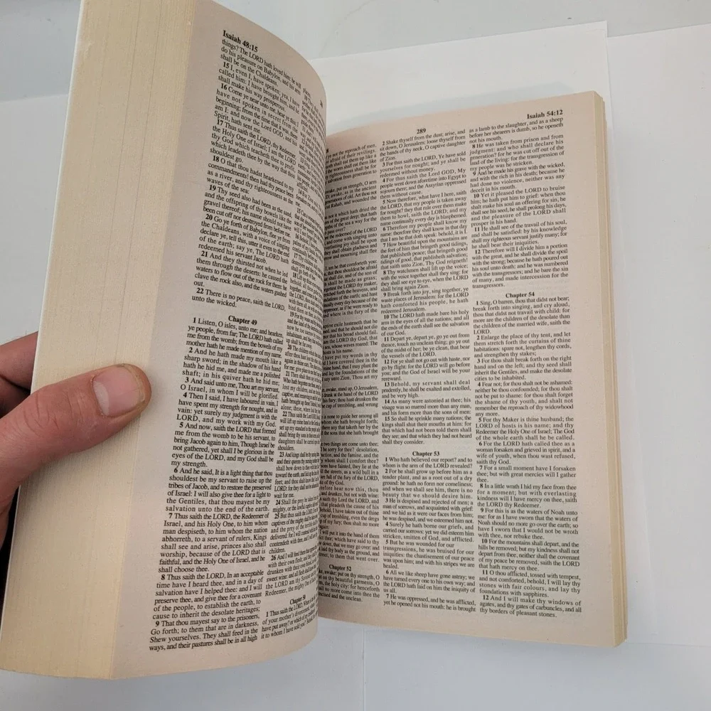 Kappa Books Holy Bible‎ King James Version KJV Softcover Brown Religious Text